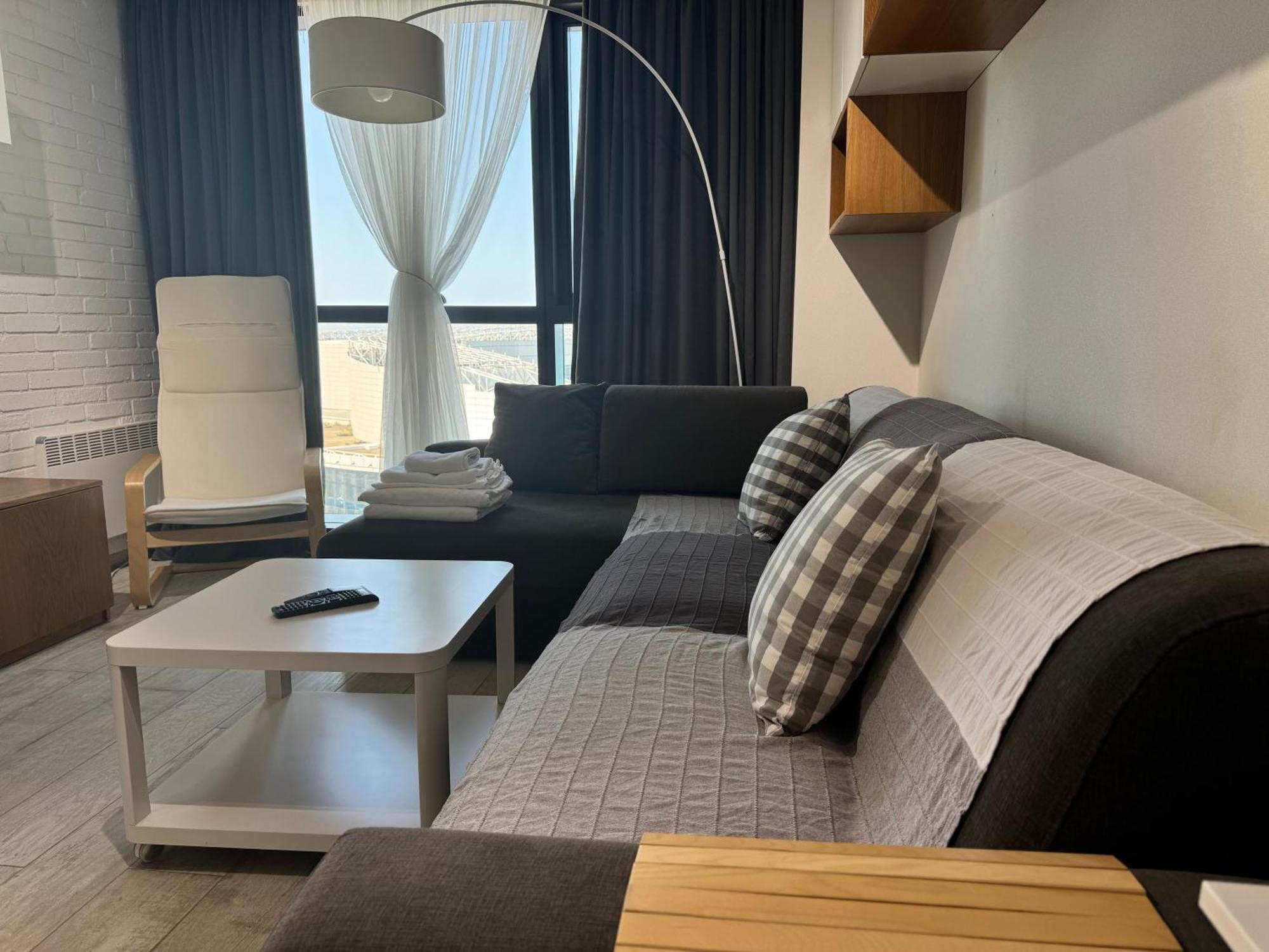 Apartment In Porta Batumi Tower Eksteriør bilde
